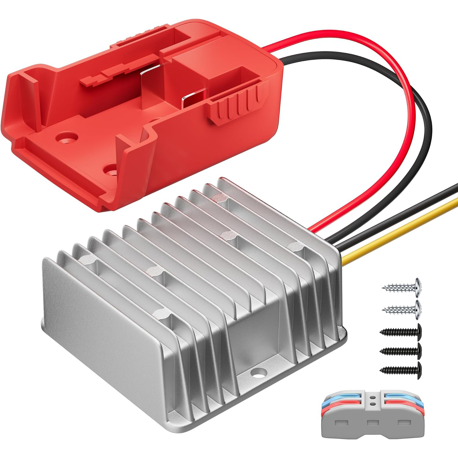 18V naar 12V Step Down Converter voor Power Wheel Batterij Adapter DC 12V 20A 240W omvormer Automatische Buck Converter: Default Title