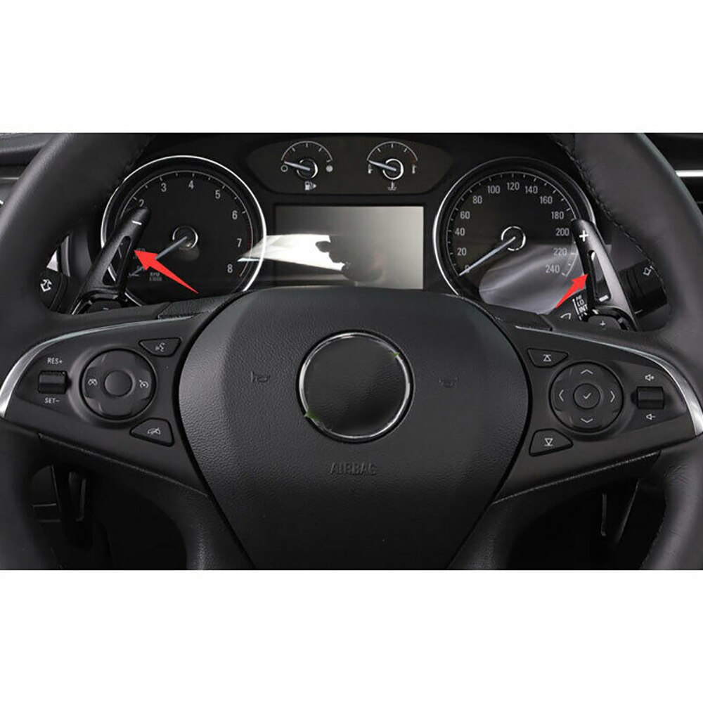Car Styling Interior Accessories Steering Wheel Paddle Shifters DSG Extension Extens for Opel for Vauxhall Insignia