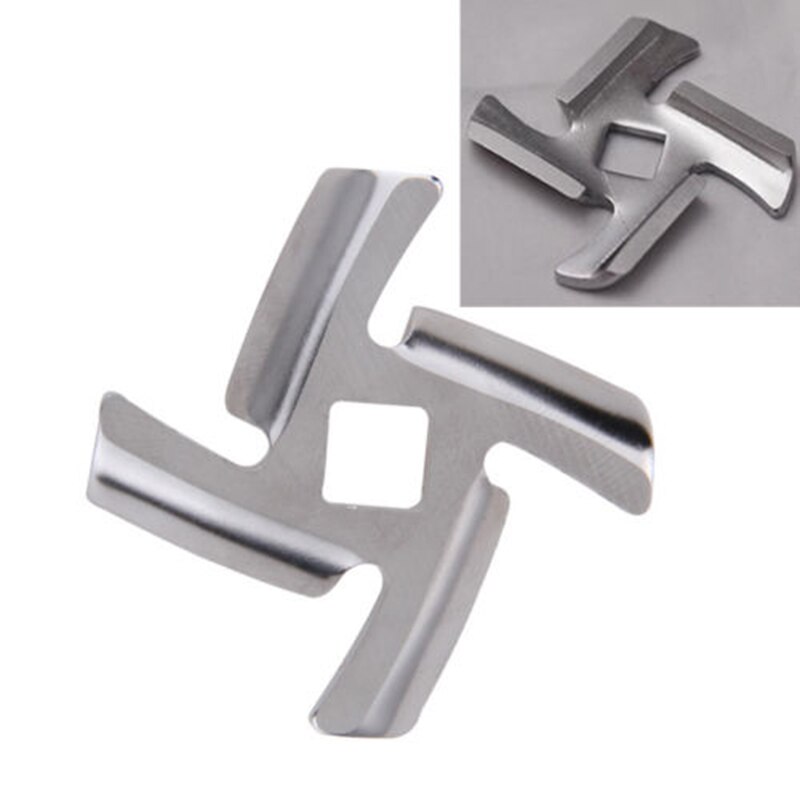 1Pc Hole 8mm Stainless Steel Meat Grinder Blade Spare Part For MGB Series