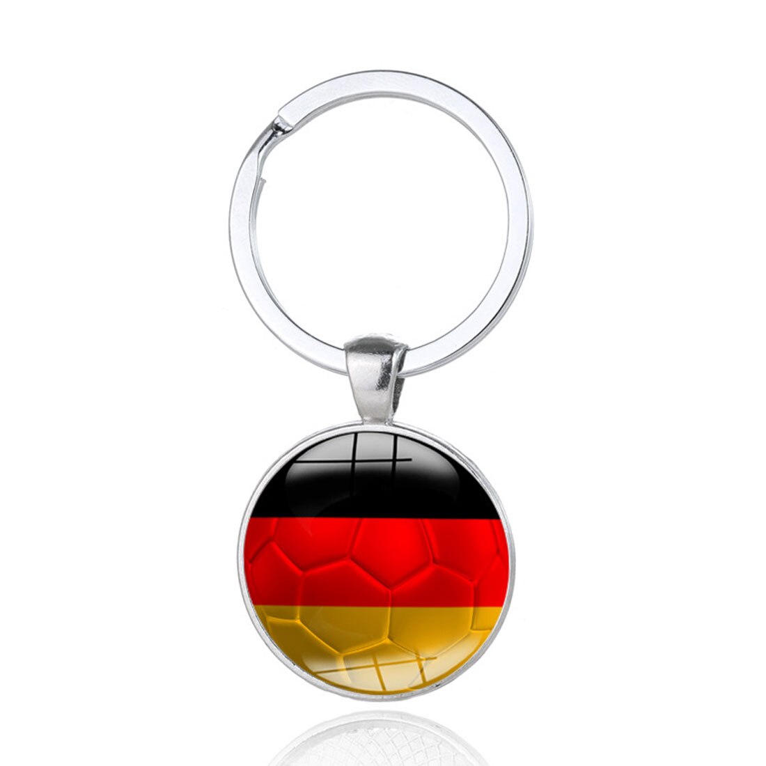 Football Keychains Key ring 32 Countries Peru Sweden Tunisia Senegal Soccer Key Chains Souvenir: Germany