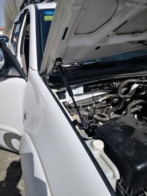 Voor mitsubishi pajero sportwagen styling auto motorkap motorkap aanpassen gasveren lift ondersteuning schokdemper