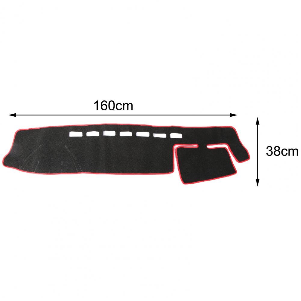 LBWS-302 Dashboard Mat Antislip Anti-Corrosie Auto Dashboard Pad Zonnescherm Cover Voor Toyota Hiace