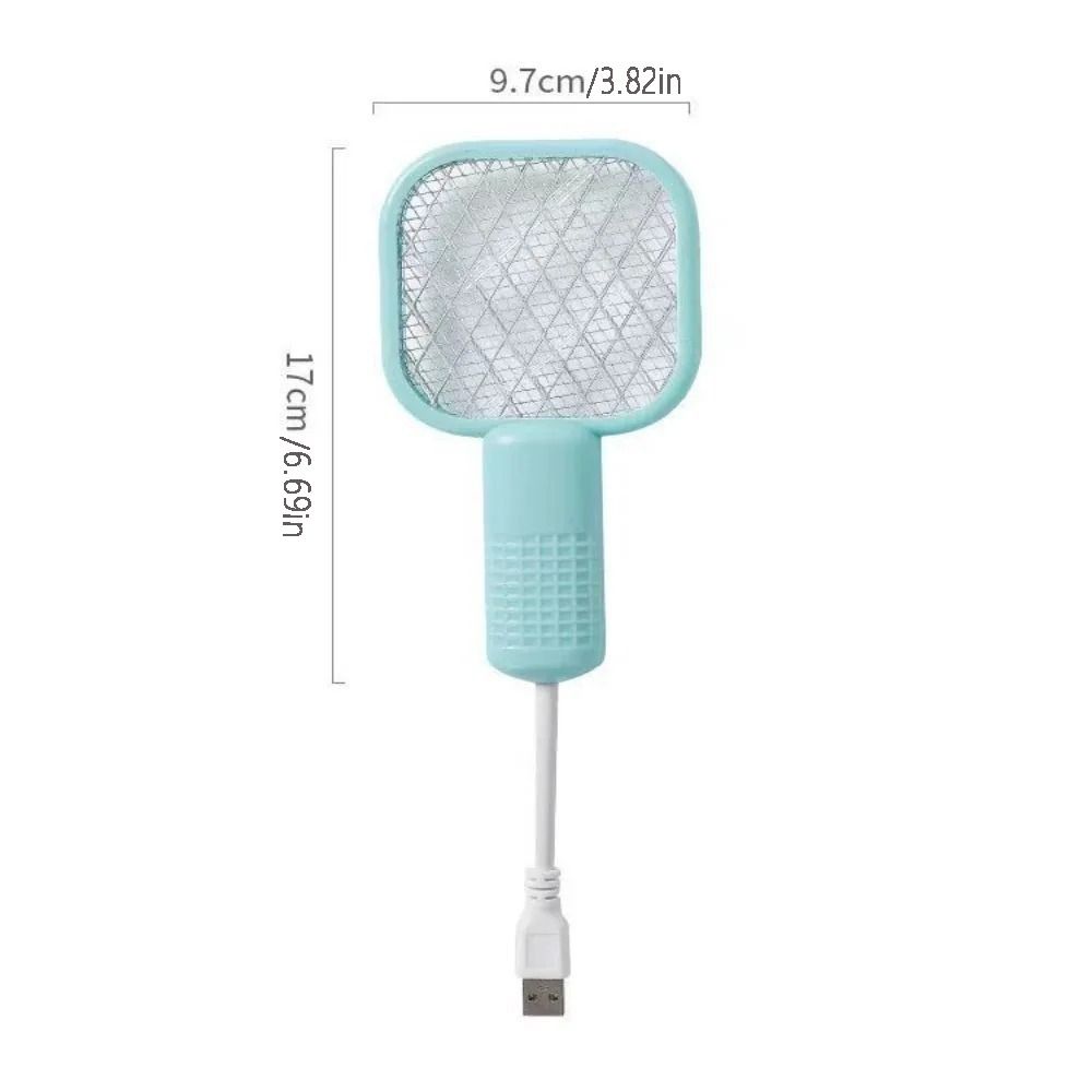 Duurzame USB Mug Swatter Val Elektrische Schok UV Licht Insect Racket Mini Draagbare Muggen Killer Lamp Thuis Outdoor
