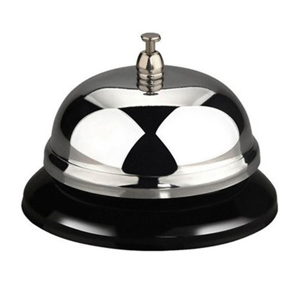 1 Uds escritorio cocina Mostrador de Hotel recepción Bar restaurante timbre campanilla servicio anillo 8,5 cm herramientas de cocina: 1pcs