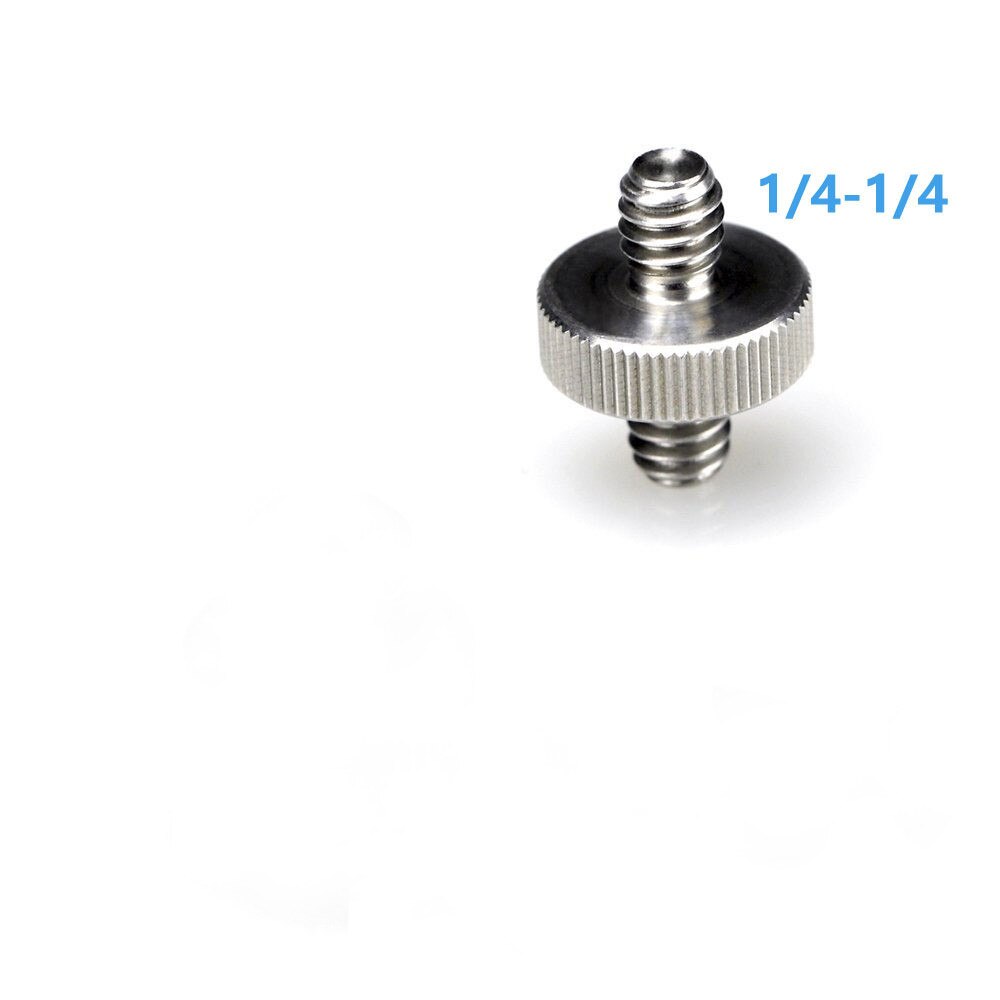 1/4 Inch Schroef 1/4 "Schroef 1/4" Tot 3/8 "Schroef Adapter For A Camera Beugel Statief Aluminium Monopod quick Release Plaat: WHITE