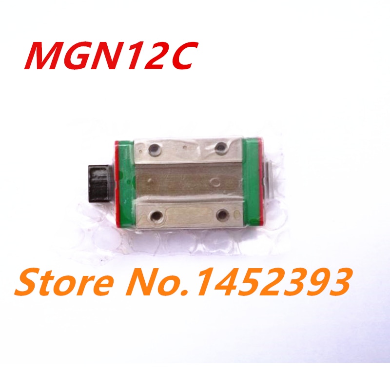 MGN12C block for MGN12 12mm Linear Guide 12mm linear rail way normal linear carriage for CNC X Y Z Axis