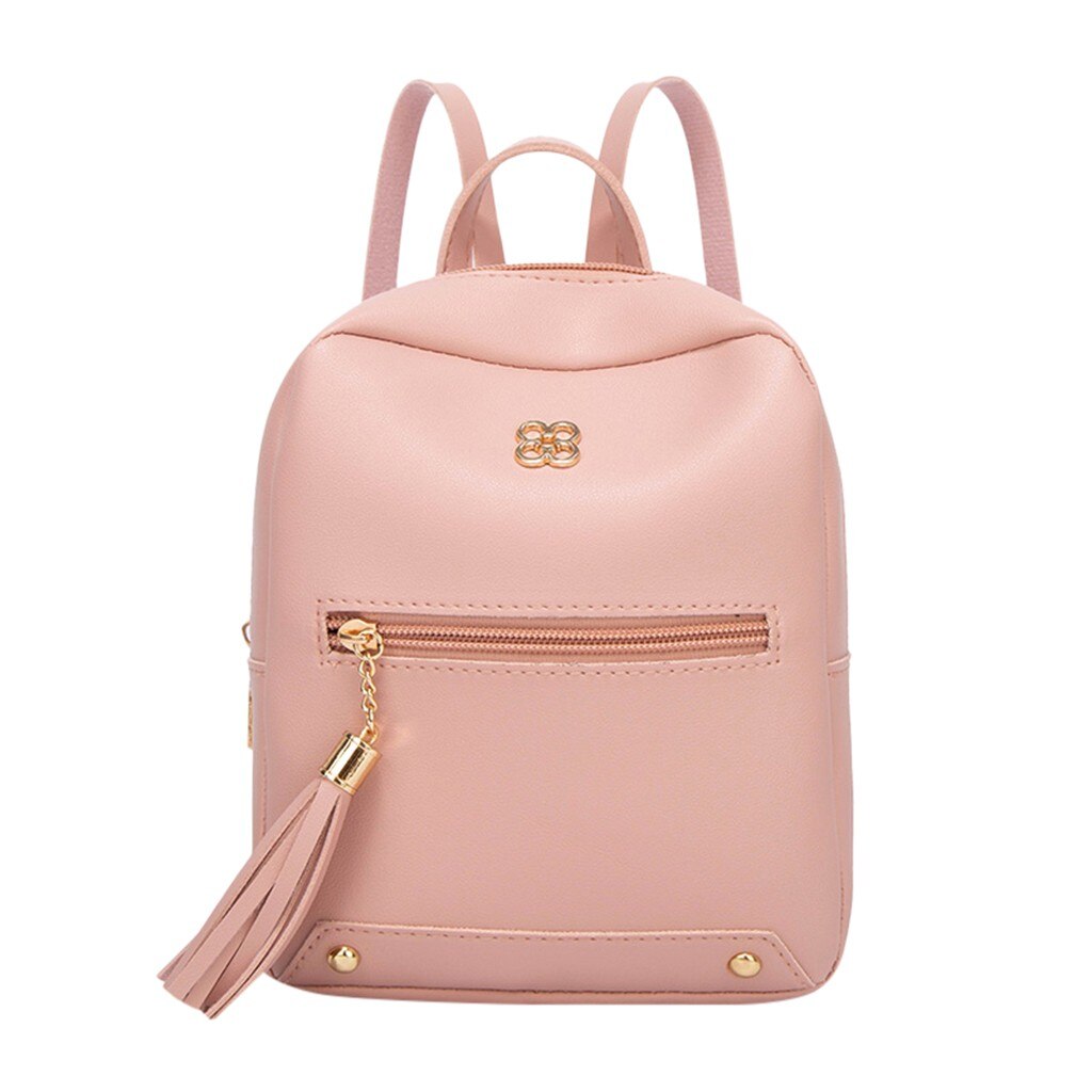 Mini sac à dos sac à bandoulière en cuir synthétique polyuréthane pour femmes pour adolescentes enfants multi-fonction petit sac à dos femme dames école sac à dos #25