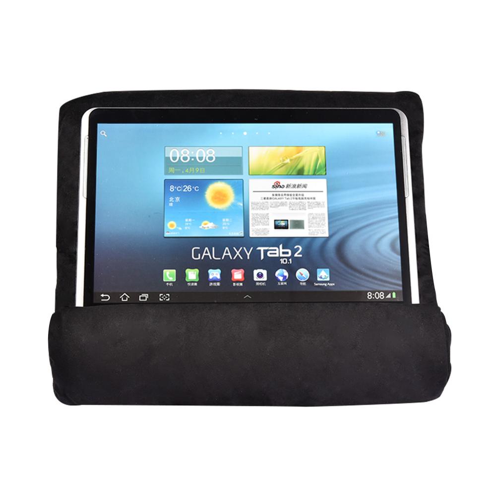 Portable Folding Tablet Holder For iPad Reading Bracket Soft Pillow Lap Stand Tablet EReaders Smartphones Books Magazines Rack