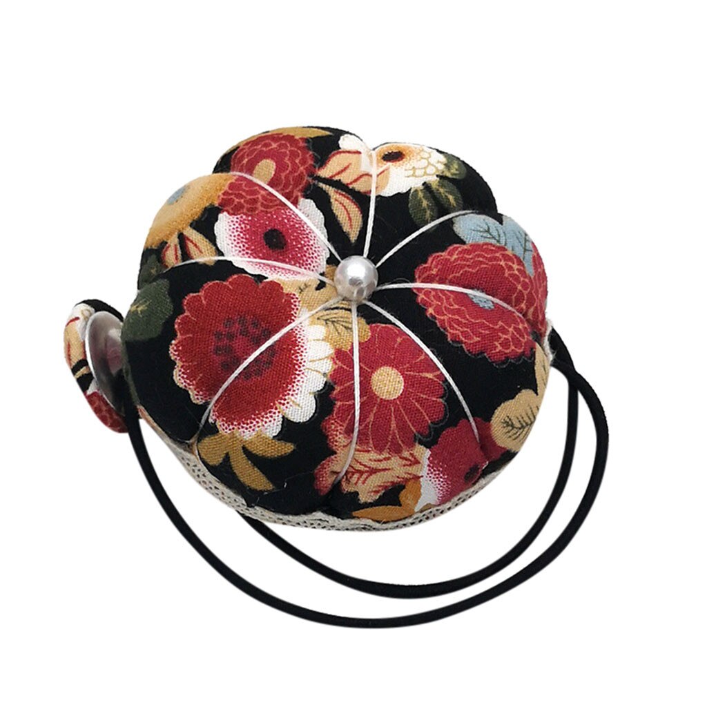 Multi-purpose Floral Shaped Needle Pin Cushion Floral Wrist Pin Cushion Decorative Sewing Machine Cross Stitch Sewing #W3