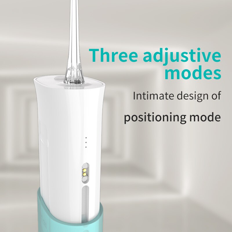 Koli oral irrigator dental portabla vattentrådsspetsar usb uppladdningsbara vattenjet flosser ipx 7 irrigator för rengöring av tänder