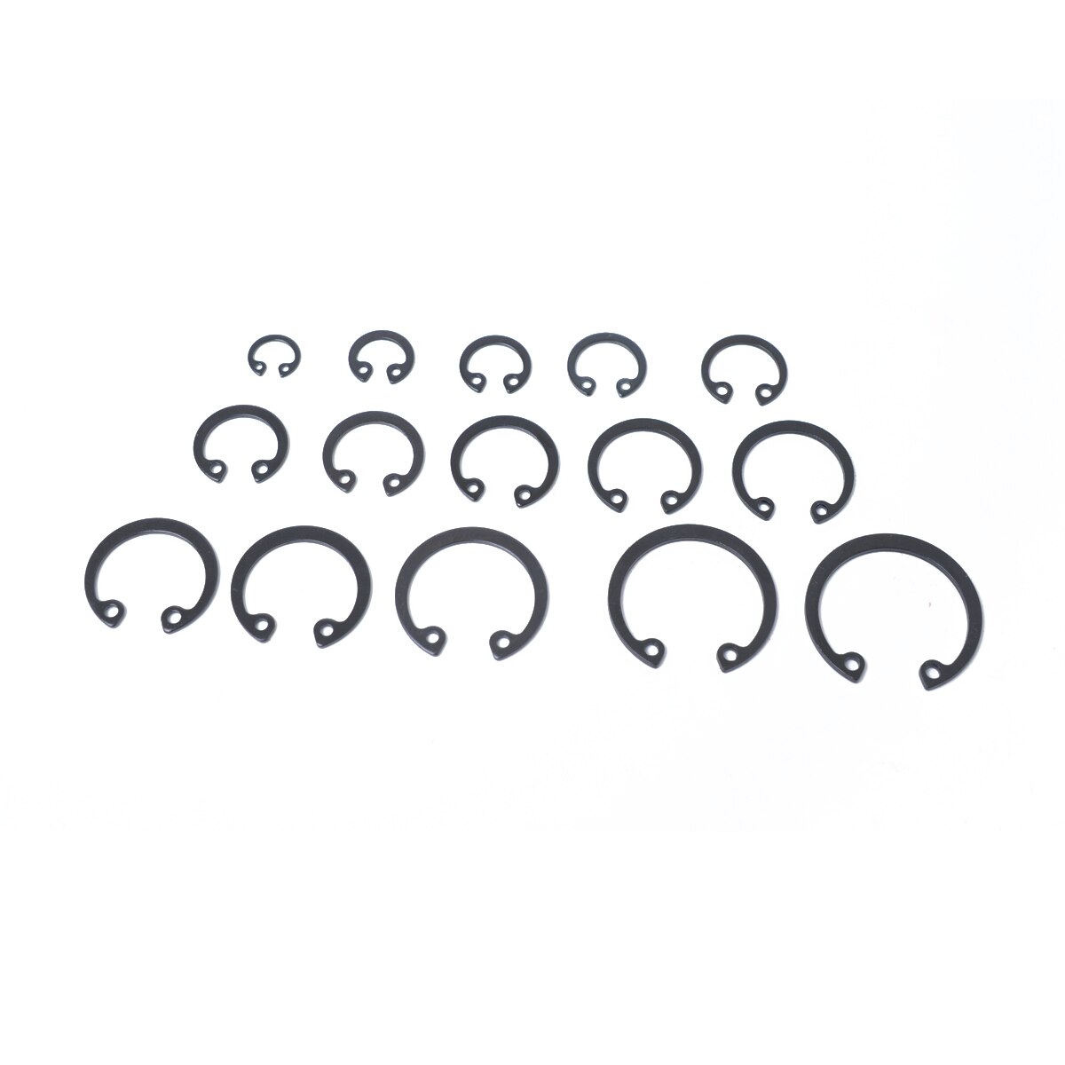 180-PC Circlip Car Snap Ring Assortment 8 Different Common Size Retaining Rings