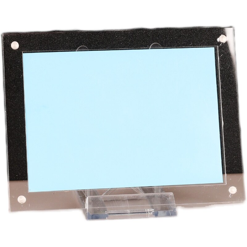 Magnetic Photo Frame Card Collection Display Holder Postcard 5/6 Inch Autographed Photo Album Card Storage Display Chase Star