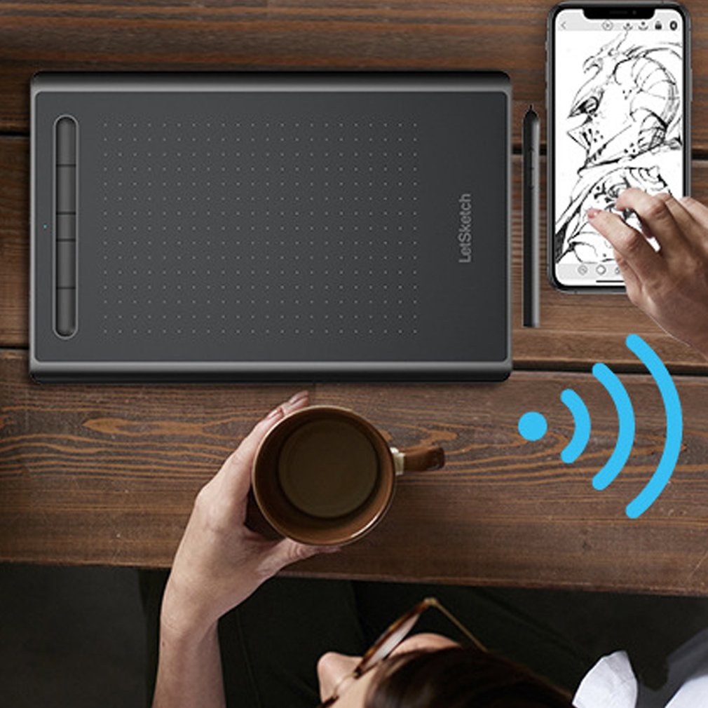 8 Inches USB Art Digital Graphic Tablet Digital Drawing Board With 8192 Level Pen Pressure Stylus For Online Teaching