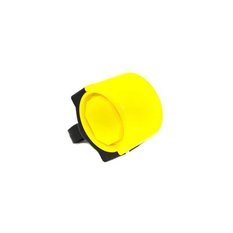 Loud MTB Road Bicycle Bike Electronic Bell Loud Horn Cycling Hooter Siren Alarm Bell: Yellow