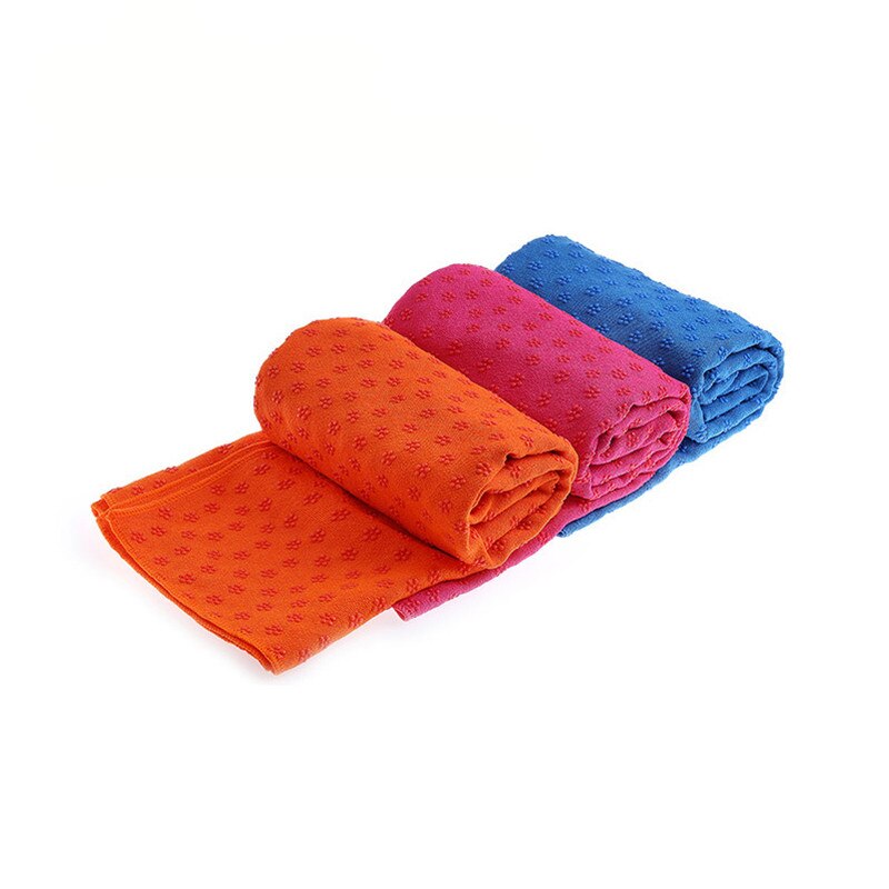 183*63cm antislip yogamat hoes handdoek slip microvezel yogamat yoga bestrating handdoek sportdeken fitness yogamat + net tas