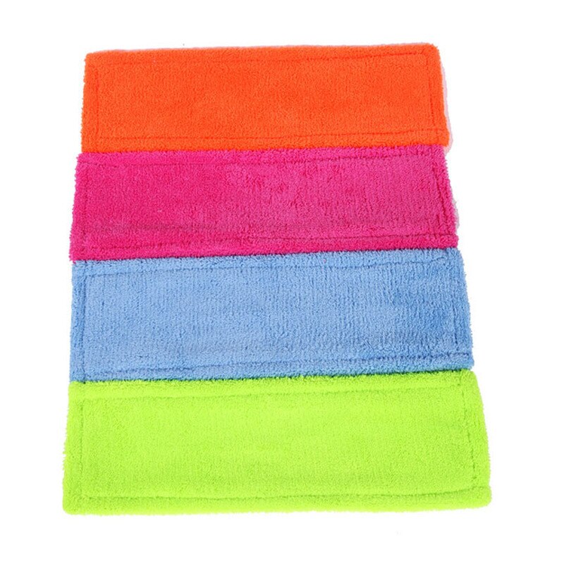 Almohadilla de limpieza del hogar, mopa de recambio de terciopelo Coral para uso doméstico, repuesto de cabezal adecuado para limpiar el suelo, textura suave práctica