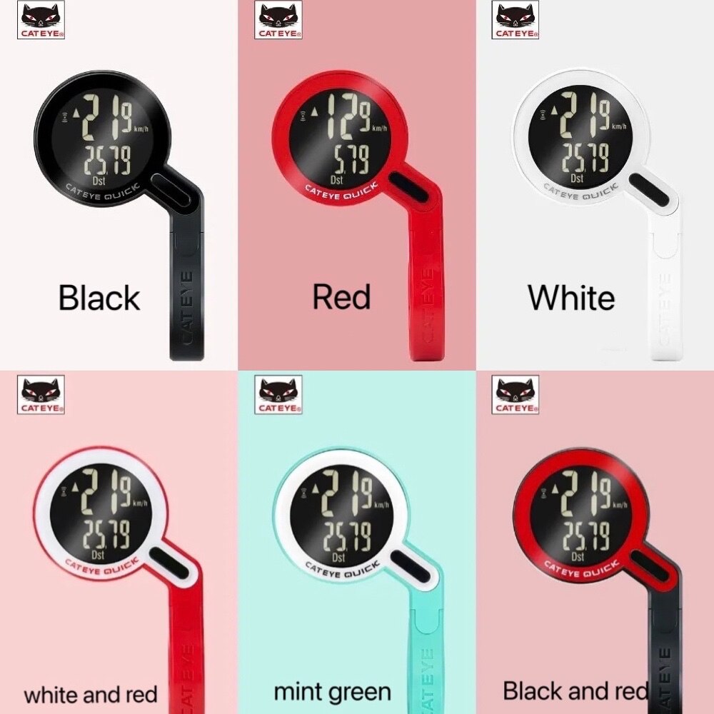 CATEYE Fahrrad Computer CC-RS100W Bike Analog Drahtlose Tacho Radfahren Wasserdichte Stoppuhr Integrierte Out Front Halter