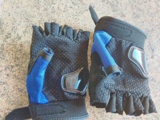 Motorrad sommer spezielle halb-Finger handschuhe ACEKITS Einkaufen Nein. 9