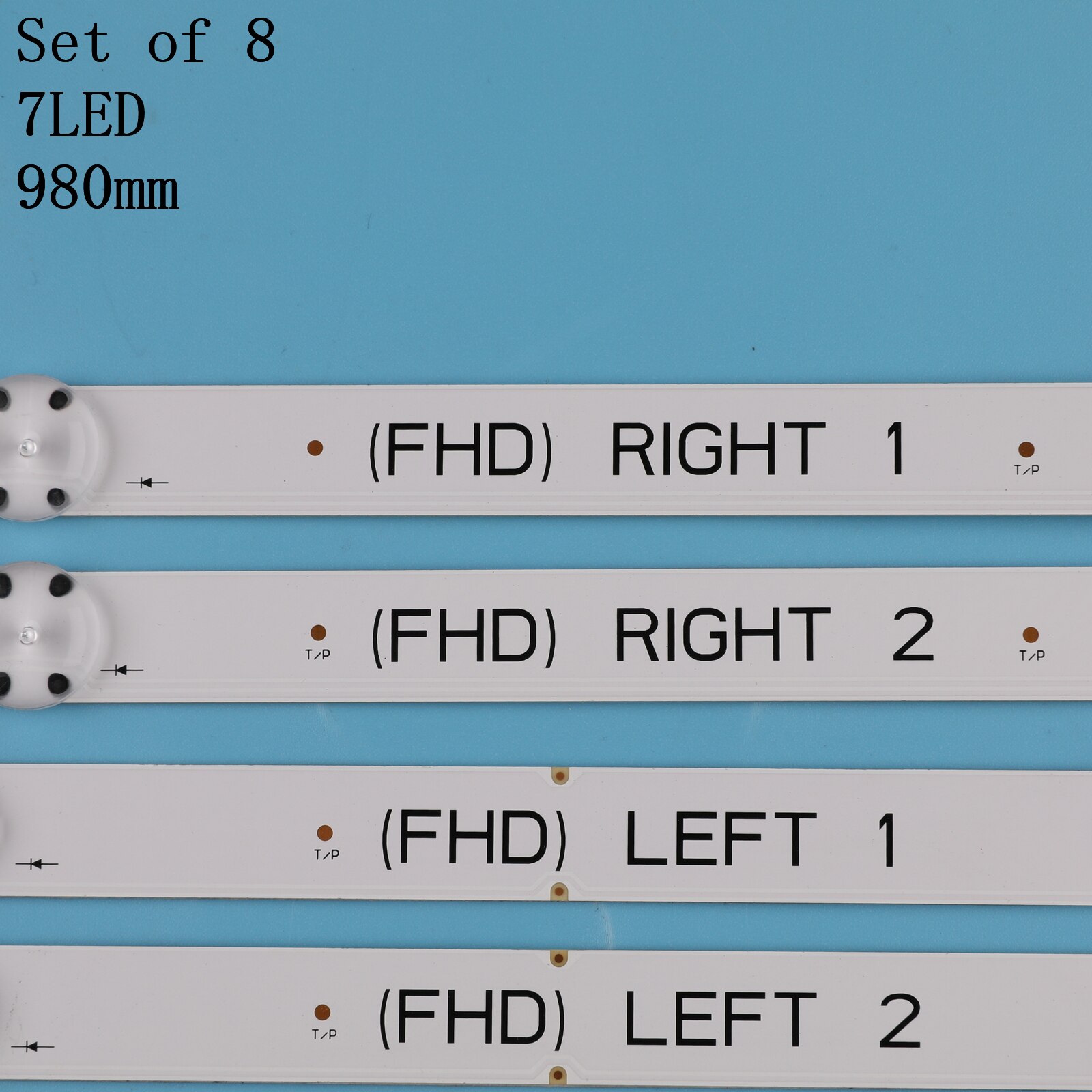 Barras de matriz de LED de TV para LG 49LH615V 49LH630V 49LH615V-ZE 49LH630V-ZJ 49LH6420-NE, tiras de retroiluminación LED, bandas de lentes de lámparas