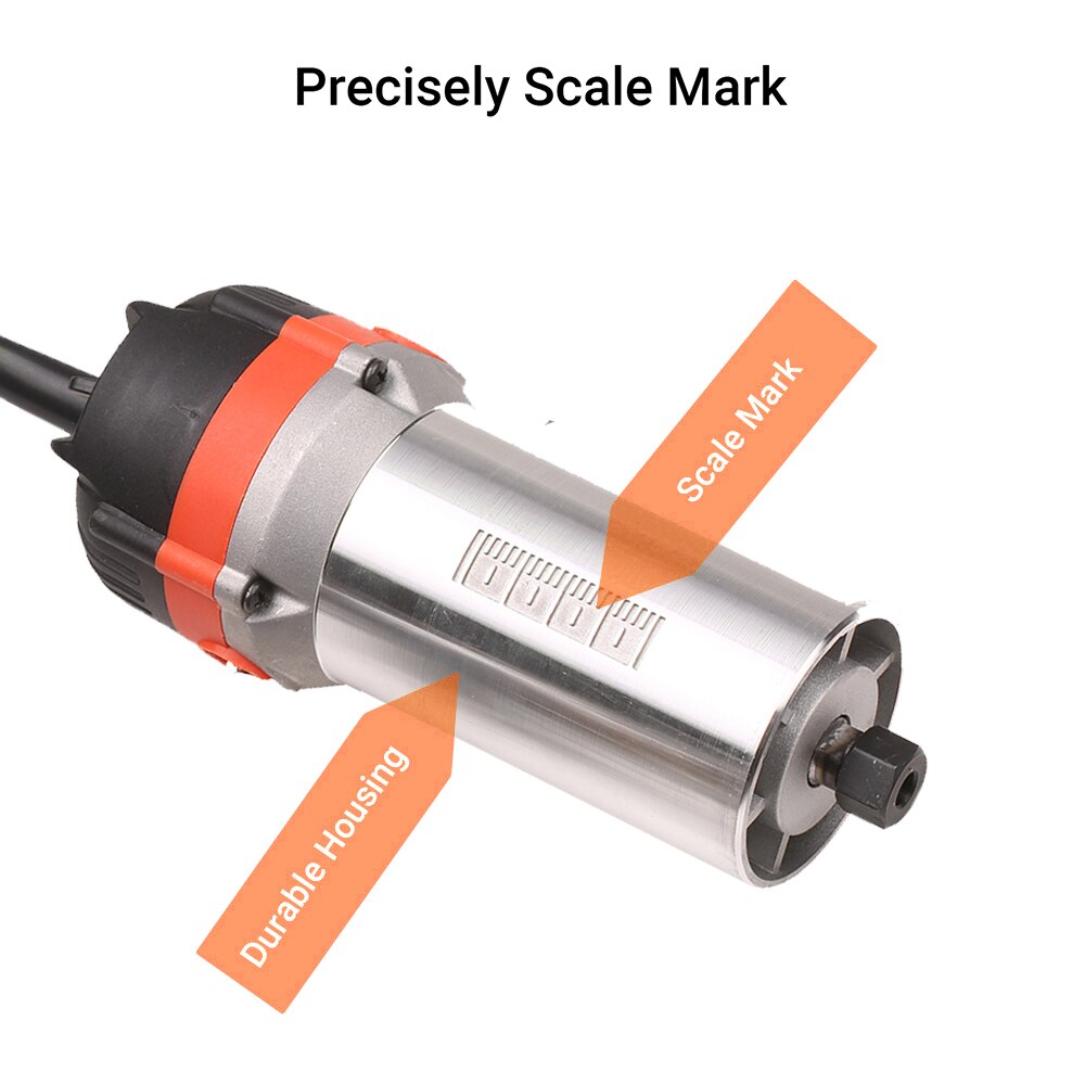 Multifunctional Wood Router Electric Wood Trimmer Laminate Trimmer Slotting Trimming Grooving Machine for Woodworker Carpenter