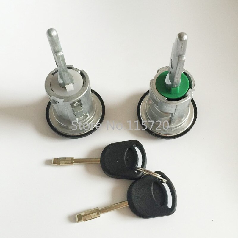 Car Front Left & Right Door Lock Barrels for Ford Transit MK6 MK7 2000 060638 YC15-V220K51AA 4060639 YC15-V22: pair