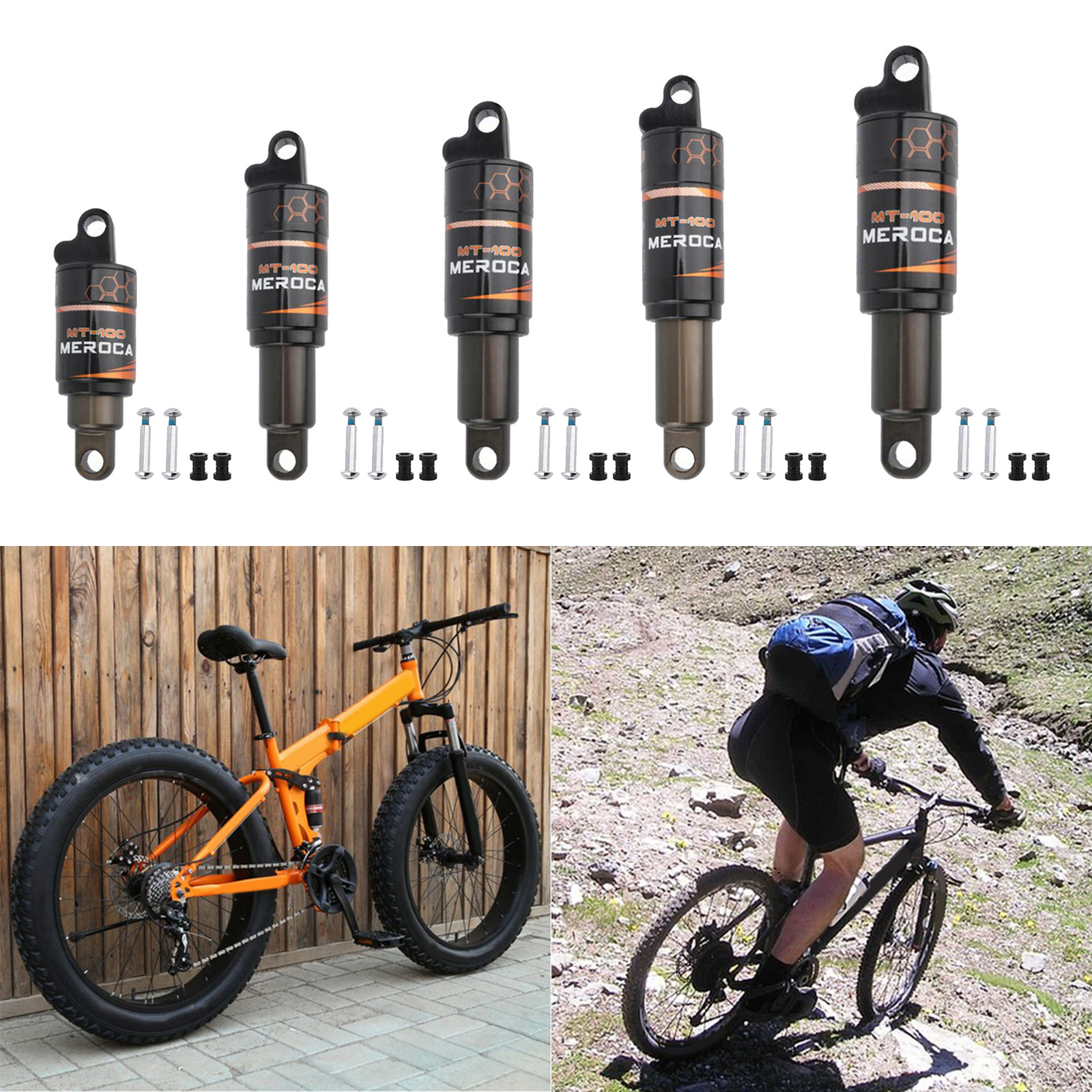 Bike Air Rear Shock Achter Olie Lente Absorber Mtb Fietsen Onderdelen