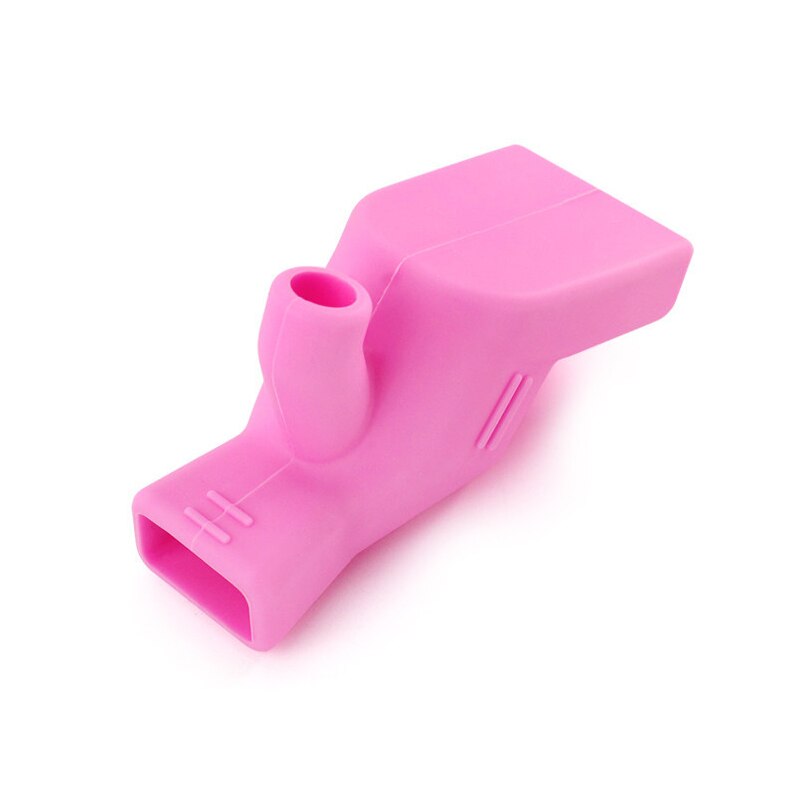 Extensor de grifo de silicona de alta elasticidad, extensión de grifo de agua, gárgaras, extensor de lavado de manos, accesorios de fregadero de cocina y baño: Rosa