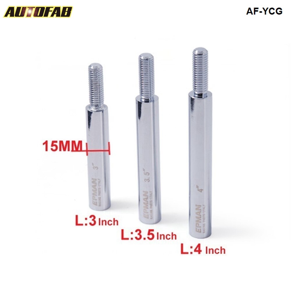 Shif Knob Extension For Gear Shifter Lever Extended 4in M10X1.5 AF-YCG1015-4