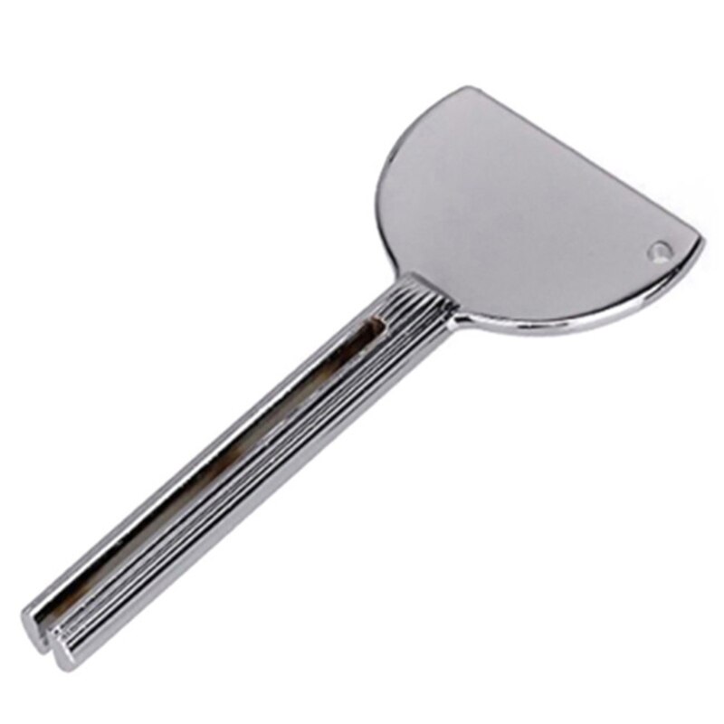 Rustfrit stål metalrør tandpasta squeezer tube badeværelse hårfarve farvestof kosmetisk maling squeezer dispenser til vaskerum: Default Title