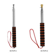 Merkevare 2m/2.5 måler utendørs flaggstang i rustfritt stål teleskopisk flaggstang til læreres undervisningspeker turguide banner