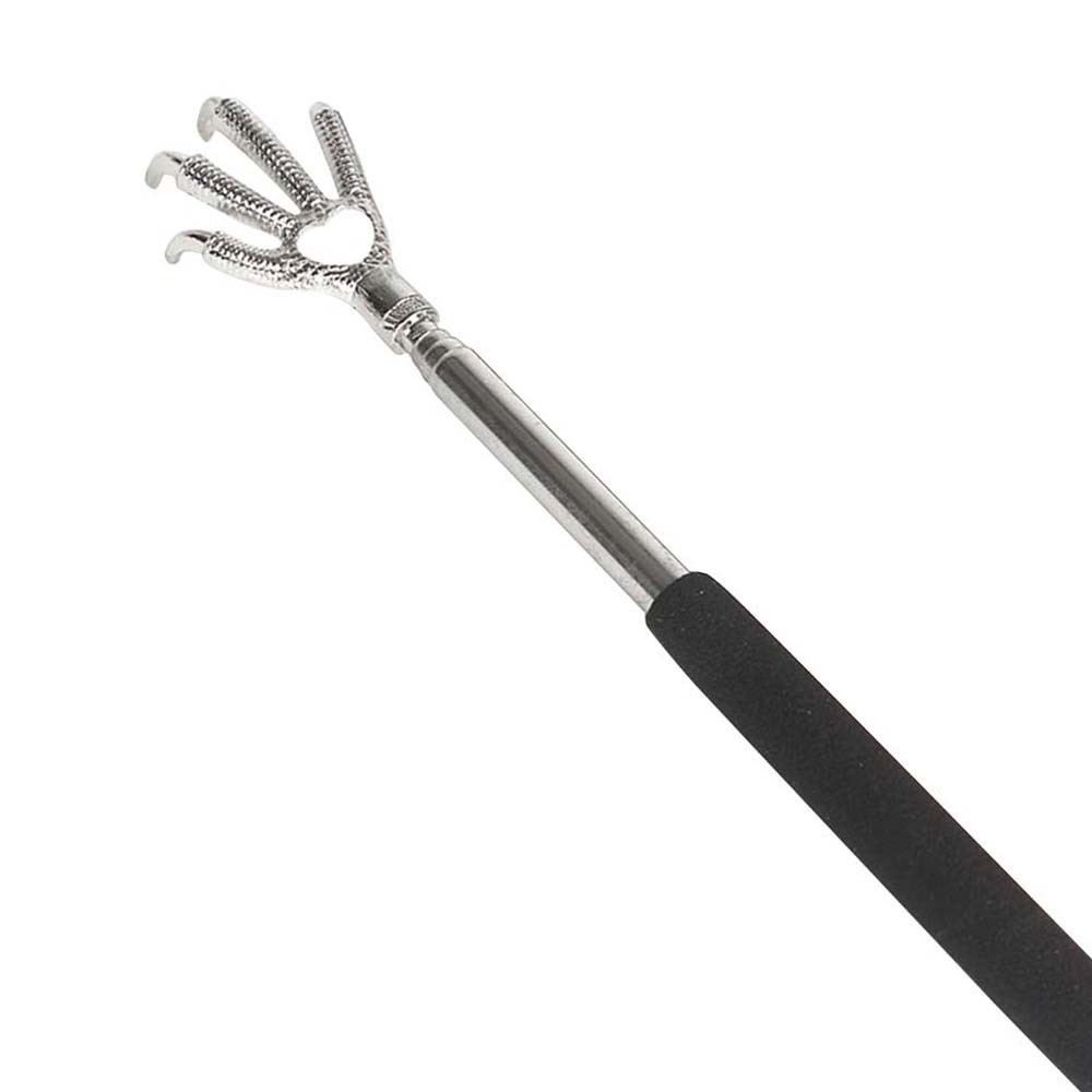 Terug Tickle Jeuk Massage Pen Roestvrij Terug Scratcher Draagbare Uitschuifbare Verstelbare Telescopische Handy Pocket Size