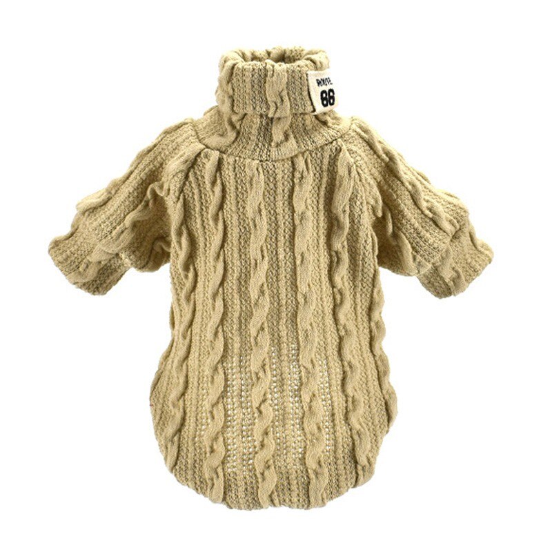 Honden gebreide truien winter warme kleding huisdier hond puppy gezellige jas kleding