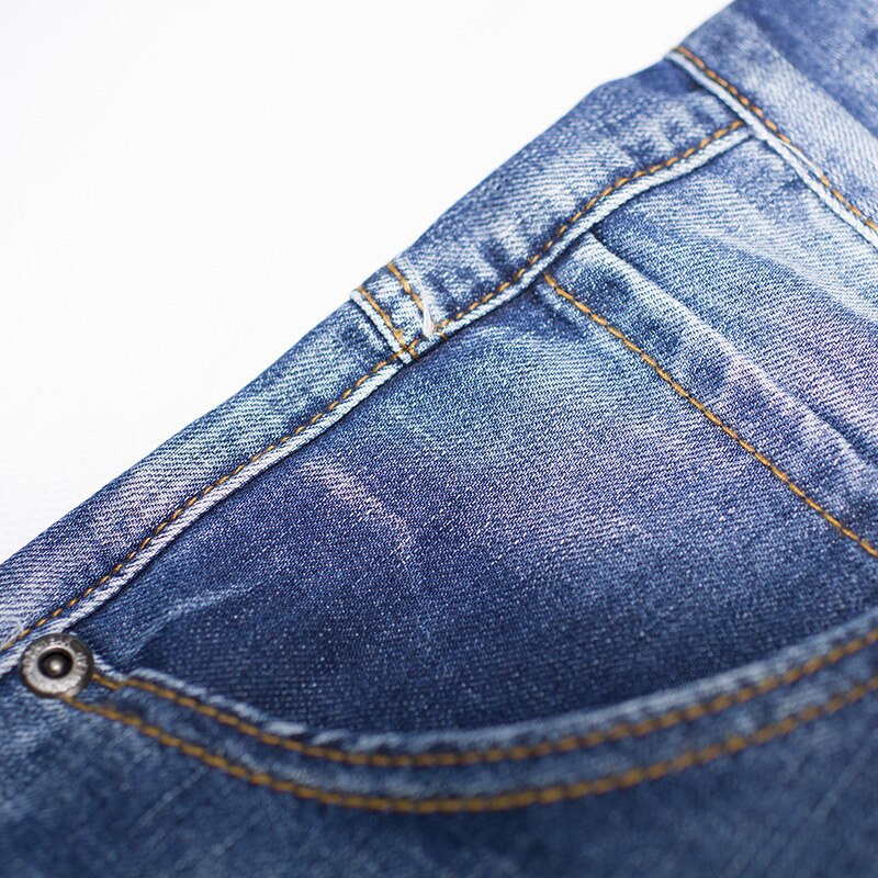 Mens Blau Fracht Jeans mit Seite Taschen männer Hip Hop Baggy Jeans für Männer Lose Breite Bein Denim Hosen big Plus Größe 42 44 46