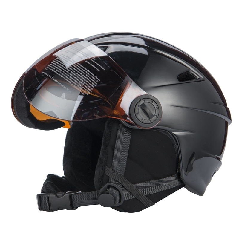 Authentieke Half Overdekt Ce-certificering Ski Helm Integraal Gegoten Outdoor Sport Bril Skiën Snowboard Helm