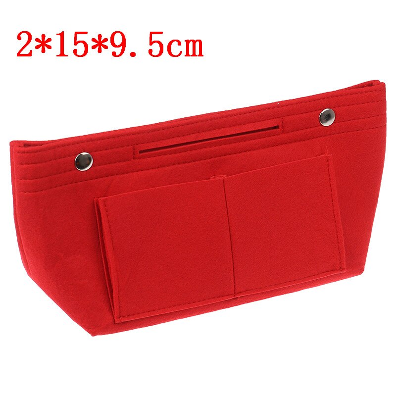 Neceser de lujo con cadena para maquillaje, bolsa organizadora con anillo D, 19, 26: RD