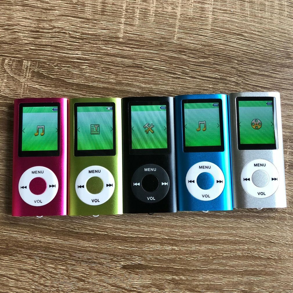 1.8 Inch MP4 Player Music Player With FM Radio Video Player E-book Built-in Memory Player MP4 Palying Music Machine