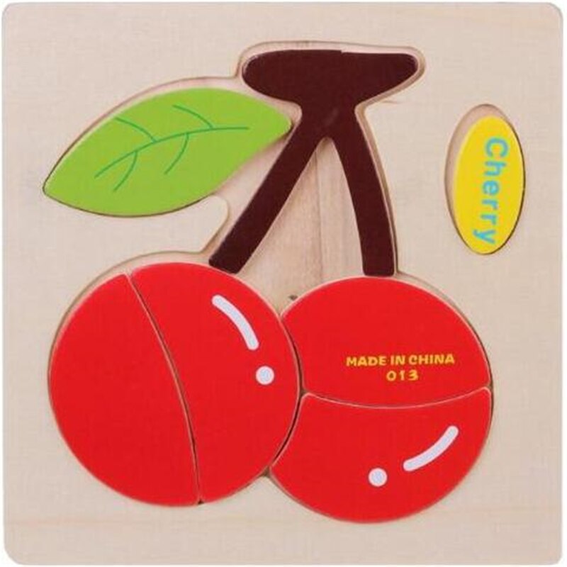 Farbe Erkenntnis Bord Montessori Pädagogisches Spielzeug Für Kinder Holz Spielzeug Puzzle Kinder Früh Lernen Farbe Spiel spiel: Cherry Type 3