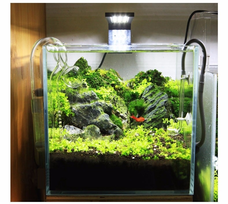 Chihiros C Serie ADA Stil Anlage LED Licht Mini Nano Clip Wasserdicht Aquarium Wasser Pflanze Aquarium Kommandant Clever Regler