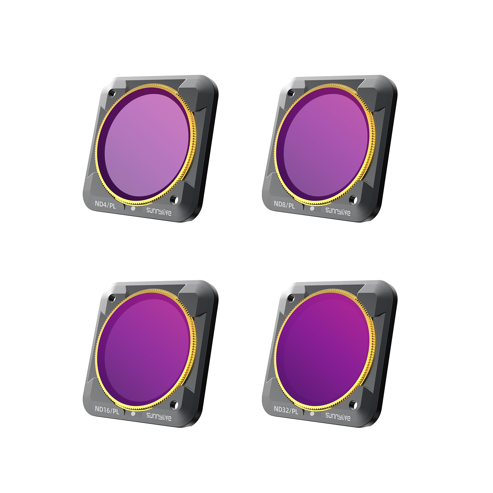 For DJI OSMO Action 2 Camera Filter Optical Glass Lens CPL UV ND SART NDPL Diving NIGHT Filters for DJI Action 2 Accessories: NDPL 4 8 16 32