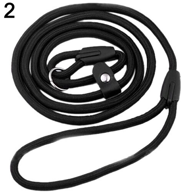 1 Pc Verstelbare Pet Dog Nylon Touw Training Leash Slip Tractie Kraag Lood Keten Nylon Hond Touw Training Dierbenodigdheden