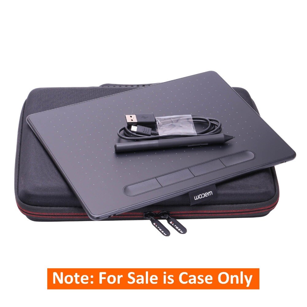 Ltgem Eva Hard Case Fit Voor Wacom Intuos Draadloze Grafische Tablet, maat 10.4 "X 7.8" (CTL6100)