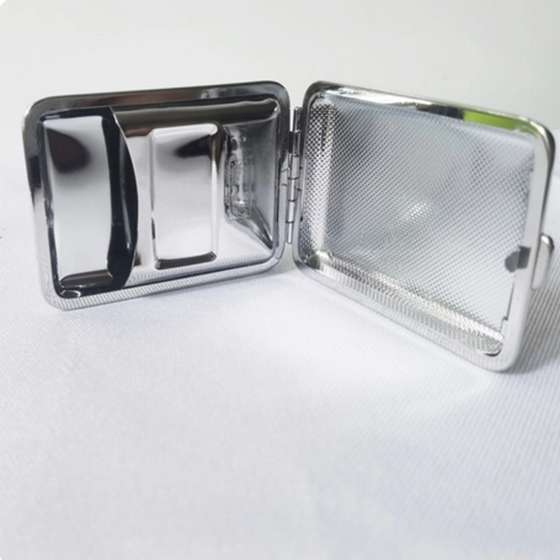 Vintage Matchbox Tragbare, druckversiegelte Aufbewahrungsbox aus Metall, wasserdichte Streichholzschachtel, nicht im Lieferumfang enthalten, Streichhölzer und Wischpapier