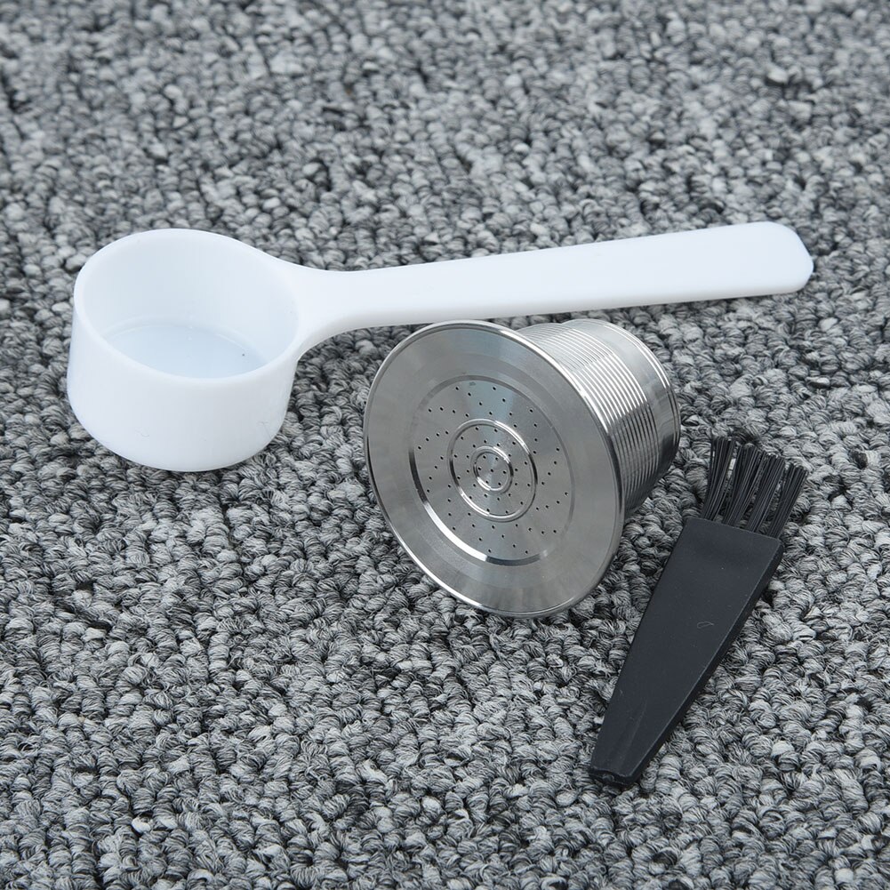Stainless Steel Coffee Capsule Refillable & Reusable Pod For Nespresso Fittings
