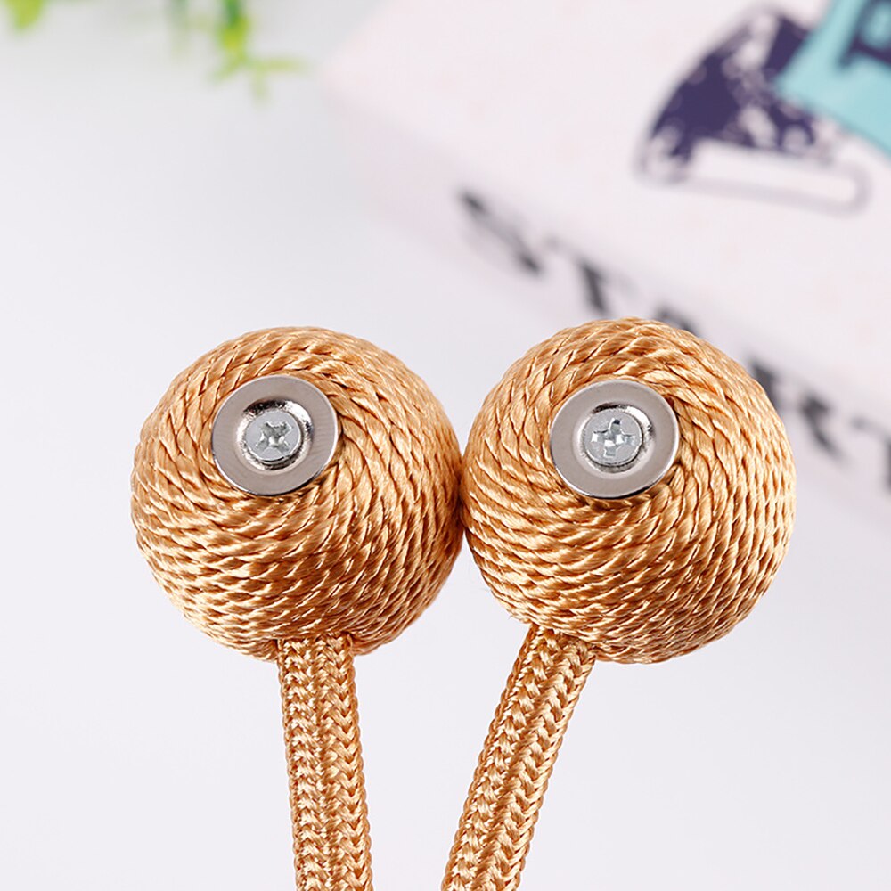 2 Stuks Sterke Magnetische Gordijn Tiebacks Gordijn Clips Tie Band Backs Houders Handig Gordijn Gesp 8 Kleur