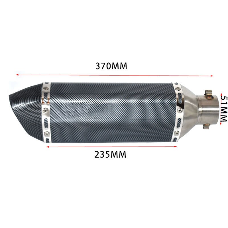 Universele voor akrapovic moto rcycle uitlaat escape moto met db killer Uitlaat Systemen voor honda benelli msx125 nmax EP01