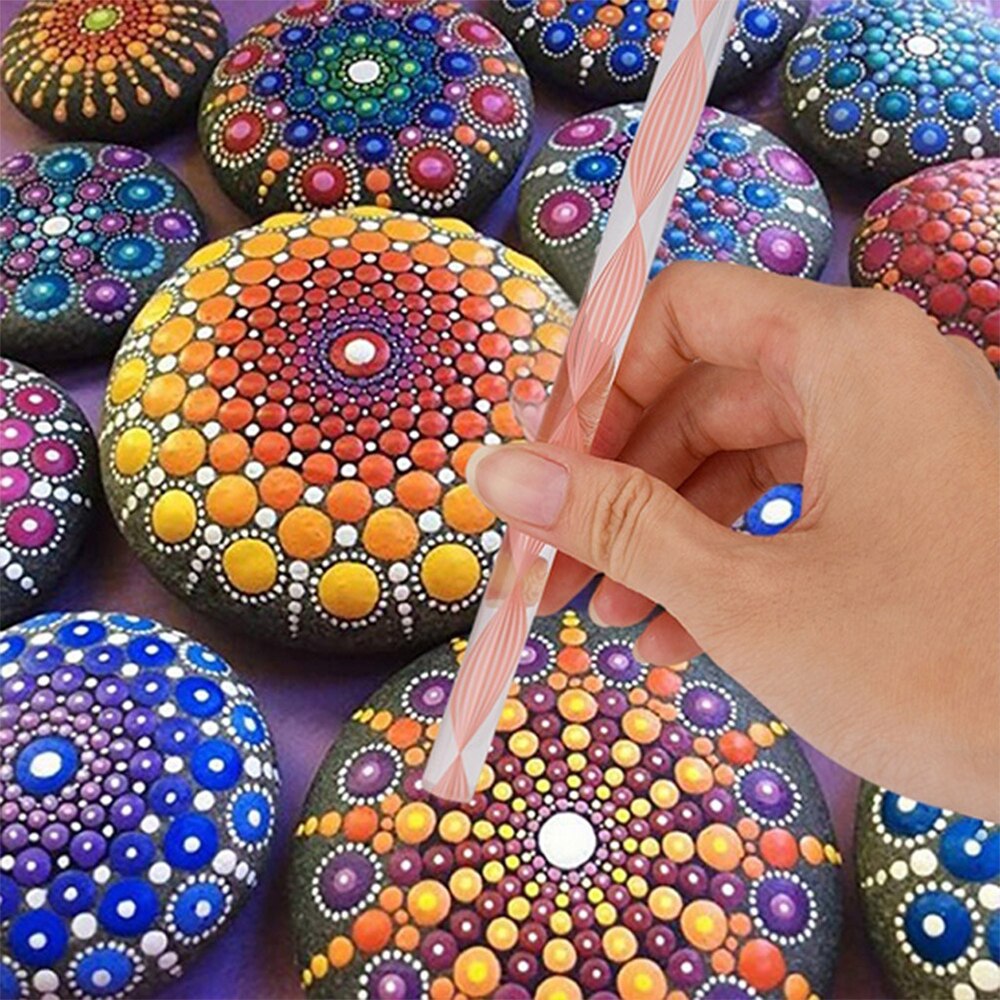 Dot painting tool nail art tool Mandala painting template tool 36-piece brush palette Art Painting Tool Set dotting kit