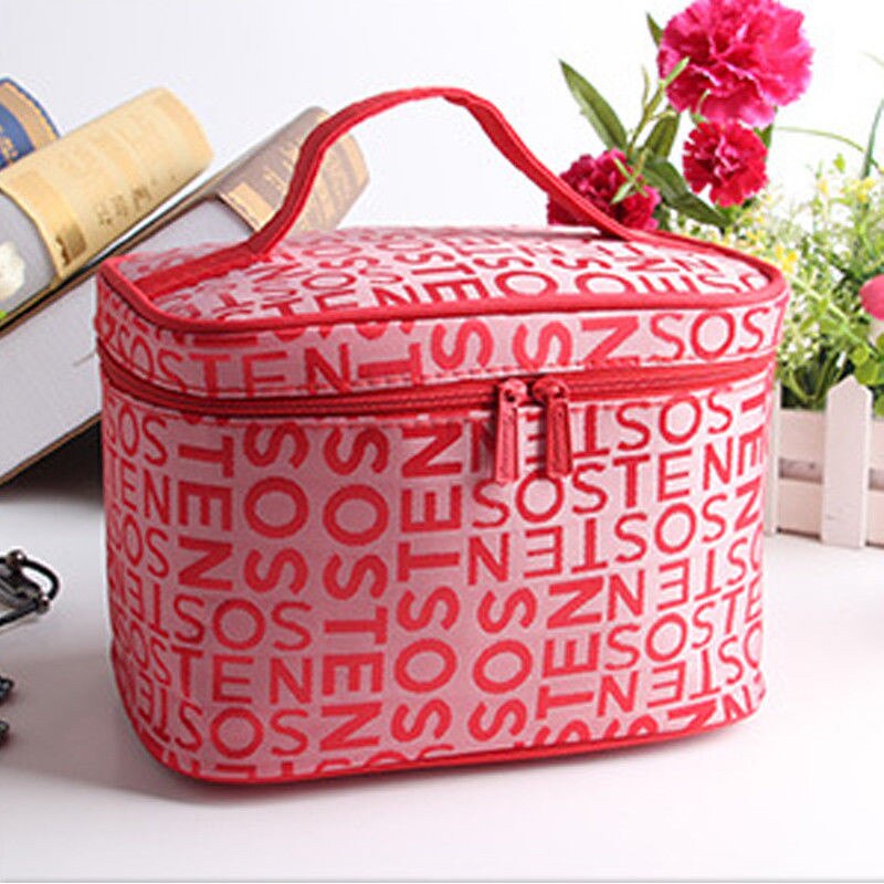 5 farben Neue Frauen machen-hoch Tasche Kosmetik Taschen Frauen Damen Schönheit fallen Kosmetik Organizer Toilettenartikel Tasche Reise Waschen Beutel