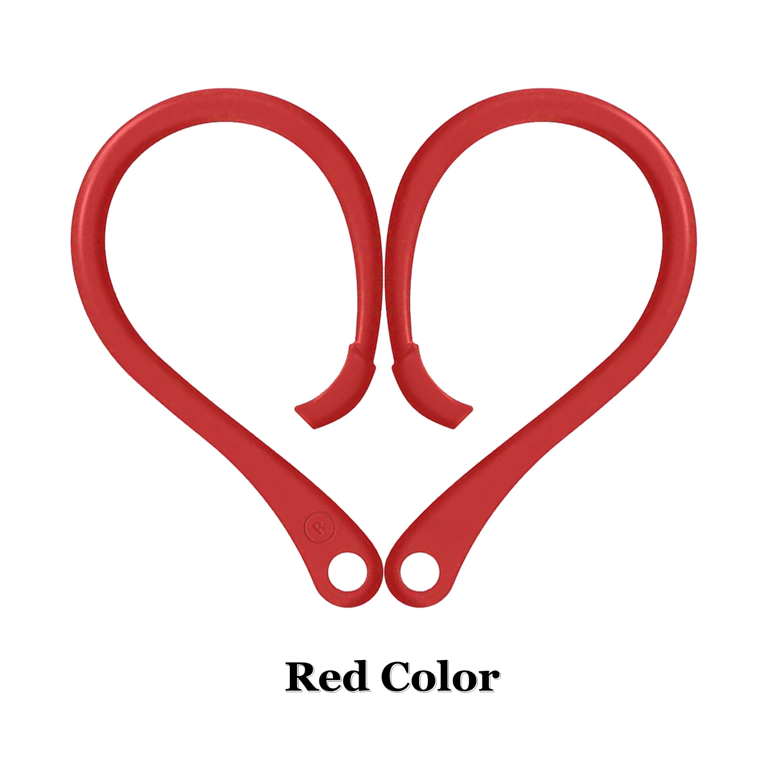 Almohadillas antipérdida con gancho para la oreja, ajuste seguro, accesorios protectores de auriculares inalámbricos de silicona, 1 par de soportes para Apple AirPods 1 2 3 Pro: Azul cielo