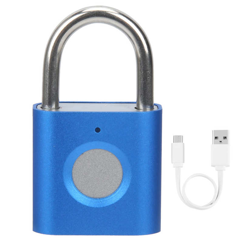 Usb Ladeblokkering Smart Veilig Smart Hangslot Stevig Voor Security Lock Anti-Diefstal Koffer Locker