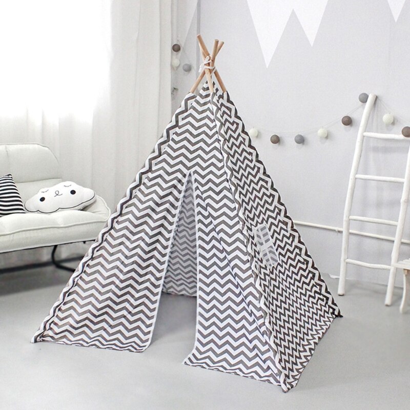 Kids Tent Teepee Tent Voor Kinderen Draagbare Infantil Huis Voor Meisje Cabana Jongen Tenten Decoratie Tapijt